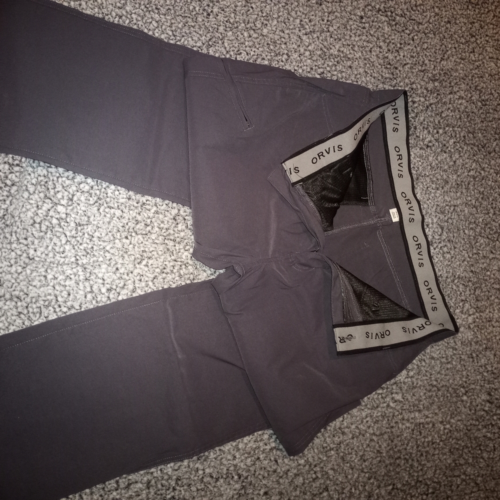 Orvis Men's Dark Gray Chinos